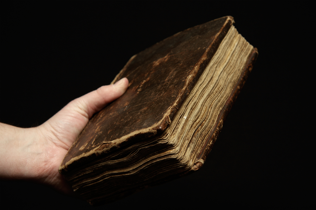 El libro fue encontrado alrededor de 1770, escondido en las vigas de la casa de Shakespeare.