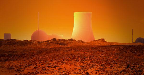 ¿Cómo serán las centrales nucleares de Marte?-0